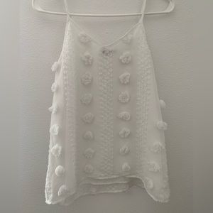 Adorable Women’s White Tank